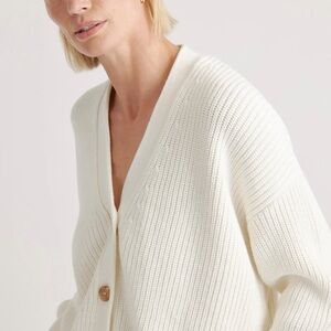 LOFT Button-Up Cardigan